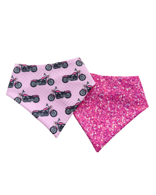 Latte’s Riding Into 2! CEO Birthday Bandana - PINK