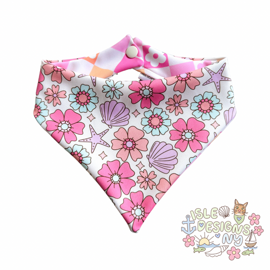 Ocean Petals Swim Bandana